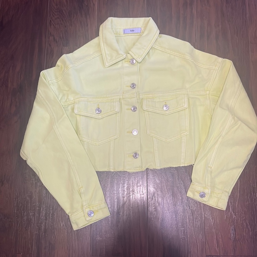Women’s Adika Jean Jacket Bright Green (M)